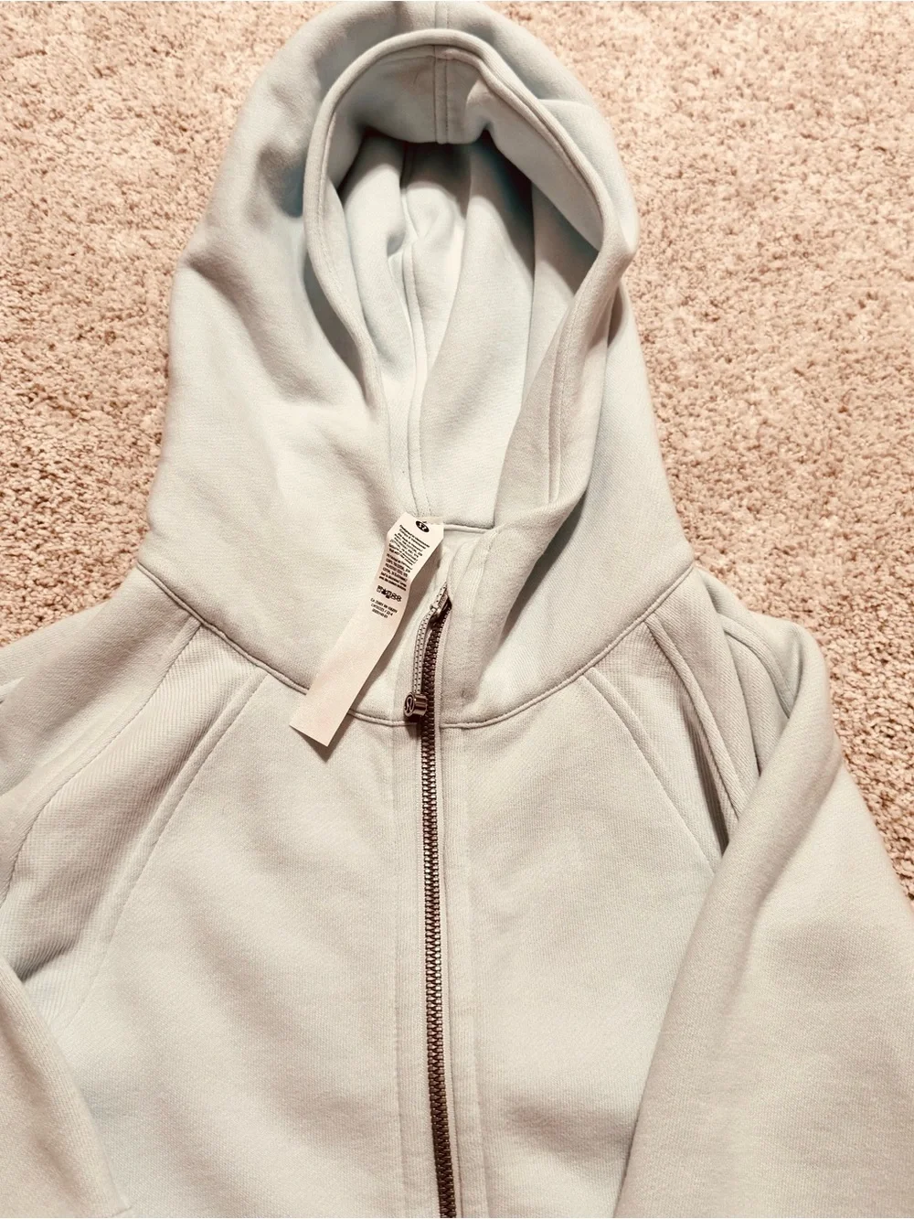 lululemon athletica oversized scuba full zip hoodie